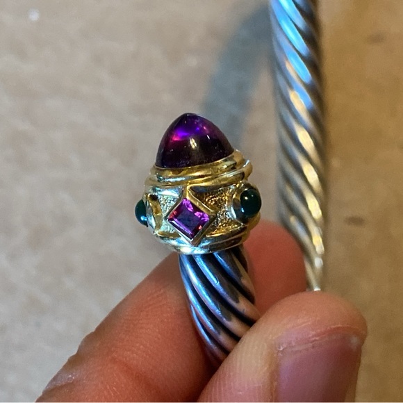 David Yurman 14k Gold & Sterling Bracelet Retails for $3800, can’t go any lower - Picture 16 of 16